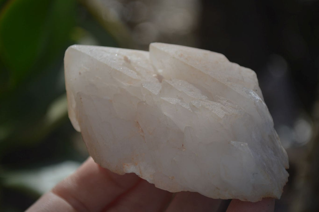 Natural Cathedral Window Quartz Crystals  x 6 From Madagascar - Toprock Gemstones and Minerals 