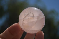 Polished Star Rose Quartz Spheres x 12 From Ambatondrazaka, Madagascar - TopRock