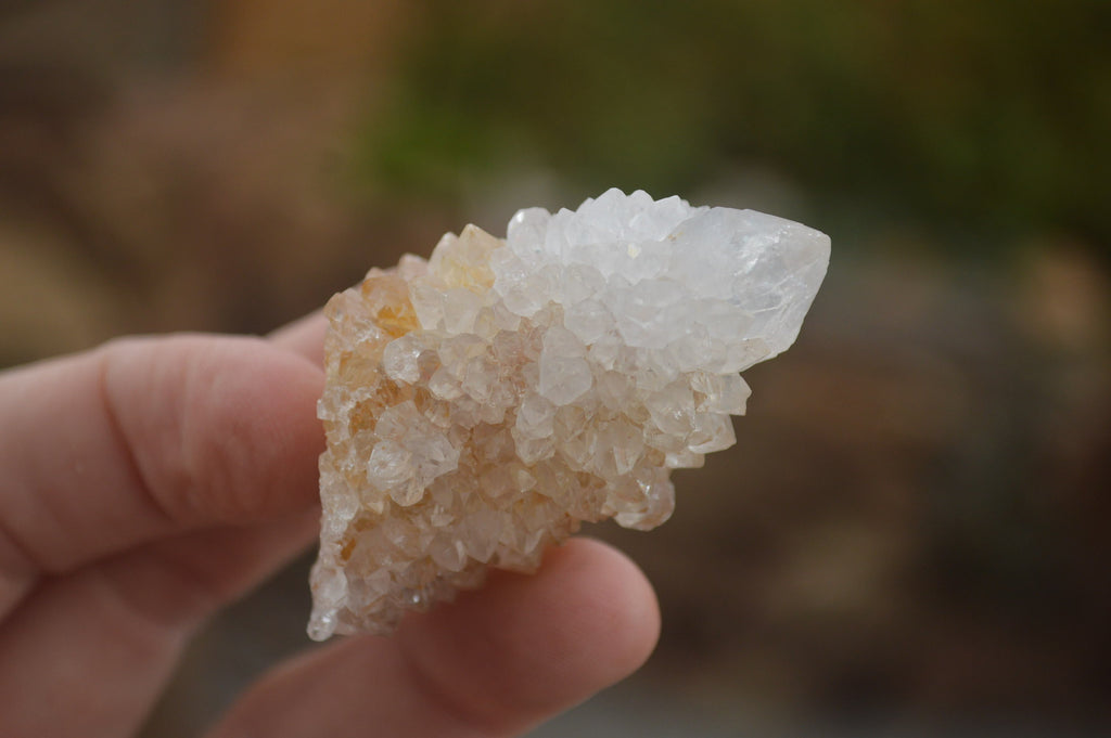 Natural Small Mixed Spirit Quartz Clusters / Crystals  x 24 From Boekenhouthoek, South Africa - TopRock