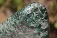 Polished Rare Emerald Mica In Matrix Standing Free Forms x 1 From Mutoko, Zimbabwe - Toprock Gemstones and Minerals 