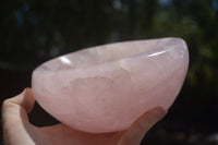 Polished Rose Quartz Bowl  x 1 From Ambatondrazaka, Madagascar - TopRock