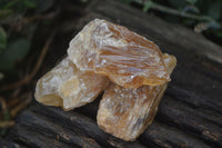 Natural Honey Aragonite Etched & Cobbed Pieces  x 35 From Namibia - Toprock Gemstones and Minerals 