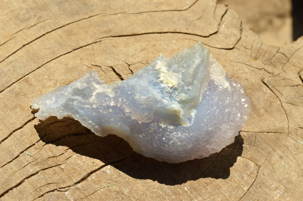 Natural Etched Blue Chalcedony Agate Specimens  x 7 From Nsanje, Malawi - TopRock
