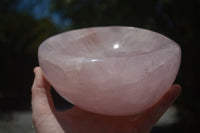 Polished Rose Quartz Bowl  x 1 From Ambatondrazaka, Madagascar - TopRock