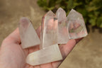 Polished Stunning Semi Optic Quartz Points  x 12 From Madagascar - TopRock