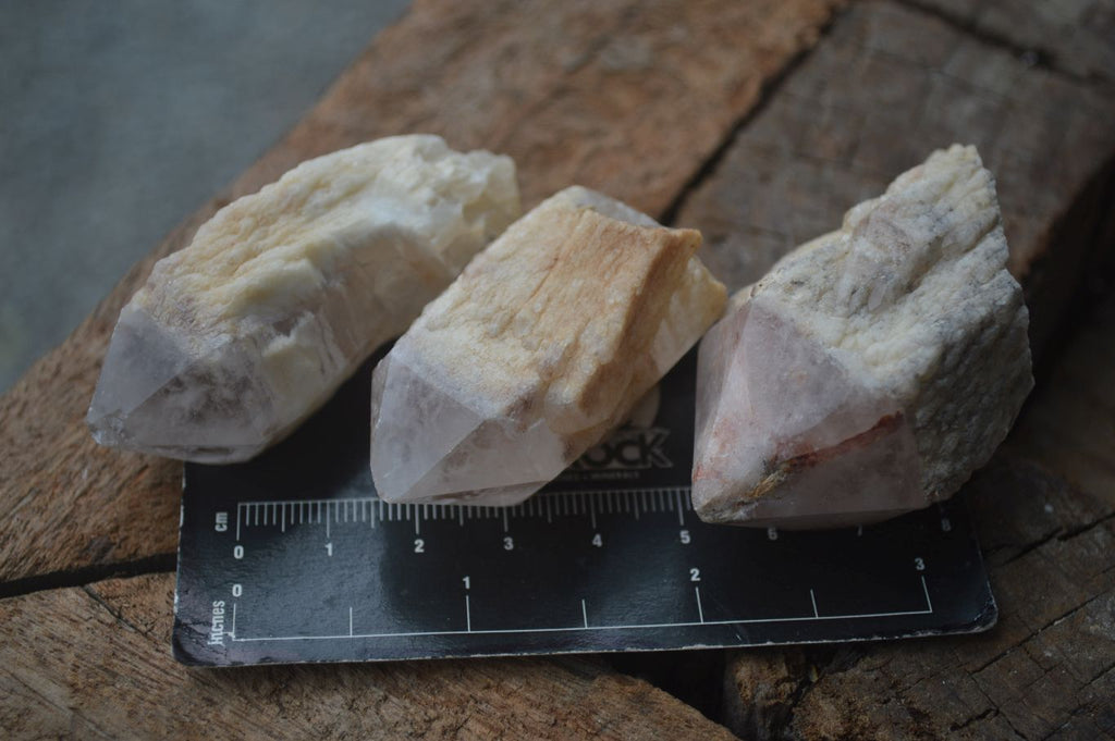 Natural Single Pineapple Quartz Crystals  x 35 From Antsirabe, Madagascar - Toprock Gemstones and Minerals 