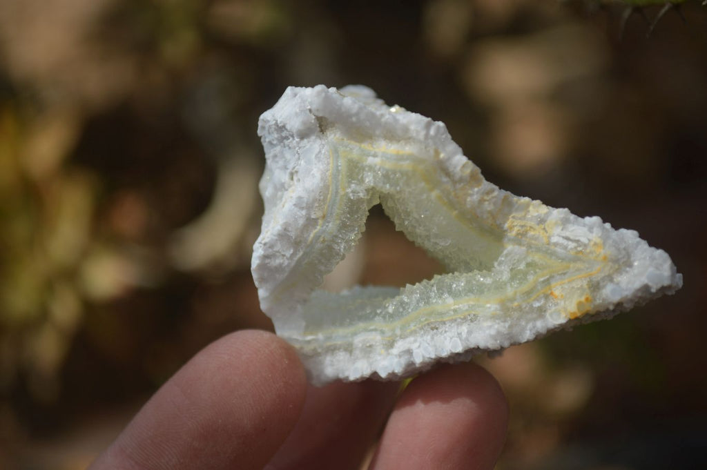 Natural Etched Blue Chalcedony Specimens  x 35 From Nsanje, Malawi - Toprock Gemstones and Minerals 