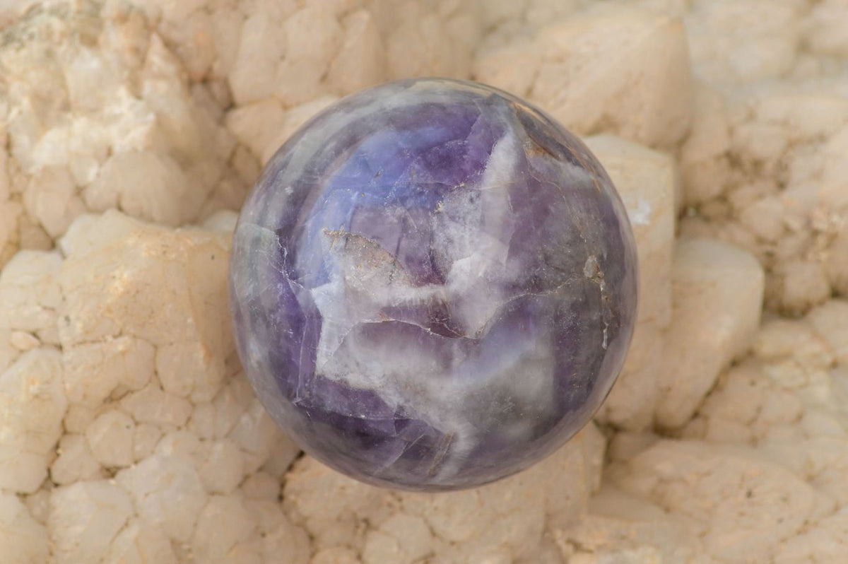 Polished Amethyst Spheres  x 2 From Madagascar - TopRock