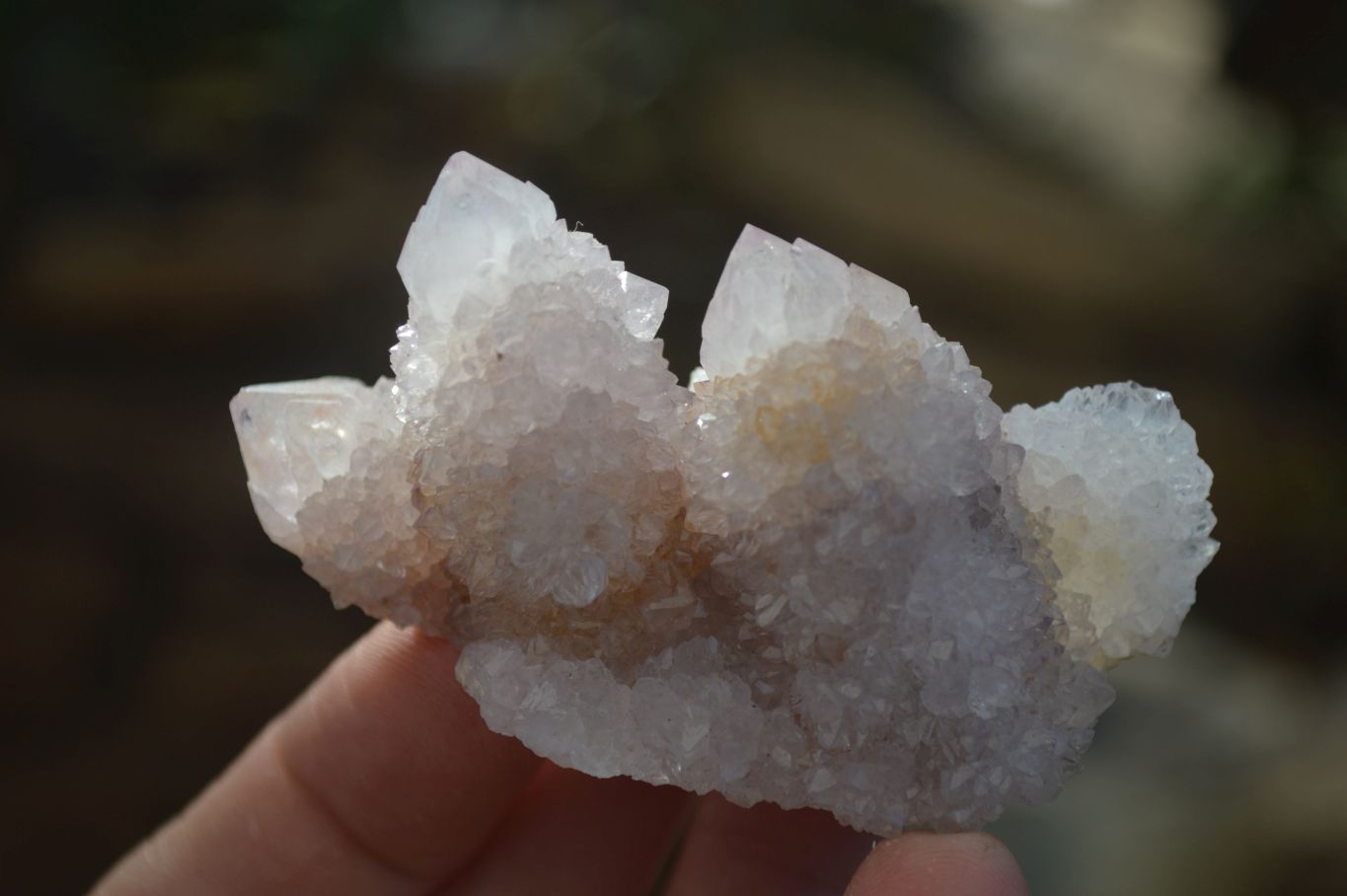 Natural Mixed Spirit Quartz Clusters x 12 From Boekenhouthoek, South Africa - Toprock Gemstones and Minerals 