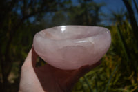Polished Rose Quartz Bowl  x 1 From Ambatondrazaka, Madagascar - TopRock