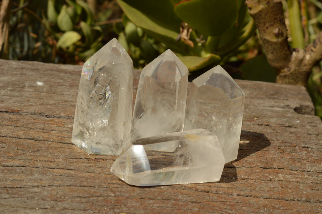 Polished Stunning Semi Optic Quartz Points  x 12 From Madagascar - TopRock