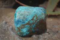 Polished Blue Shattuckite Free Forms  x 4 From Namibia - Toprock Gemstones and Minerals 