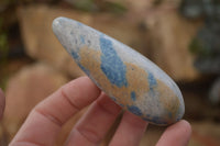 Polished Blue Spotted Spinel Quartz Massage Wands x 12 From Madagascar - Toprock Gemstones and Minerals 