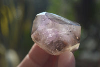 Polished Single Window Amethyst Crystals x 20 From Ankazobe, Madagascar - Toprock Gemstones and Minerals 