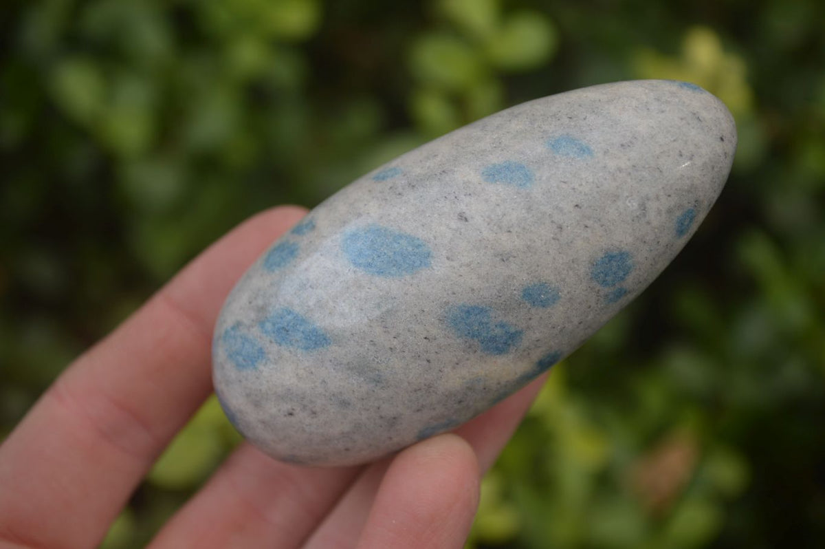 Polished Blue Spotted Spinel Quartz Massage Wands x 12 From Madagascar - Toprock Gemstones and Minerals 