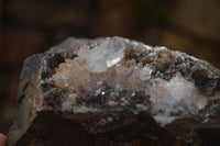 Natural Clear Quartz On Dolomite Matrix Specimens x 4 From Brandberg, South Africa