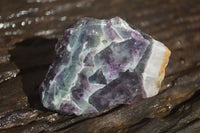 Polished  One Side Polished Watermelon Fluorite Pieces  x 6 From Uis, Namibia - Toprock Gemstones and Minerals 