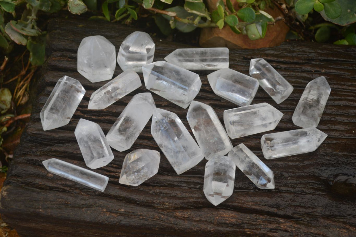 Polished Clear Quartz Crystal Points x 24 From Madagascar - Toprock Gemstones and Minerals 