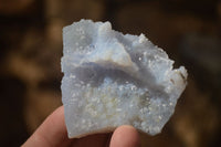 Natural Etched Blue Chalcedony Specimens  x 35 From Nsanje, Malawi - Toprock Gemstones and Minerals 