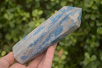 Polished Blue Spotted Spinel Quartz Points x 3 From Madagascar - Toprock Gemstones and Minerals 