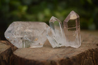 Natural Small Clear & Smokey Quartz Crystals  x 48 From Brandberg, Namibia - Toprock Gemstones and Minerals 