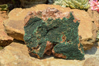 Natural Micro Botryoidal Malachite on Matrix Specimens  x 2 From Tenke Fungurume, Congo - TopRock