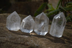 Polished Clear Quartz Crystal Points x 24 From Madagascar - Toprock Gemstones and Minerals 