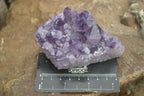 Natural Dark Purple Amethyst Clusters  x 3 From Mapatizya, Zambia - TopRock