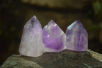 Polished Small Amethyst Points x 12 From Ankazobe, Madagascar - Toprock Gemstones and Minerals 