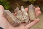 Natural Small Red Hematoid Quartz Crystals & Clusters  x 24 From Zambia - TopRock