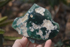 Polished One Side Polished Emerald Mtorolite Plates  x 6 From Zimbabwe - Toprock Gemstones and Minerals 