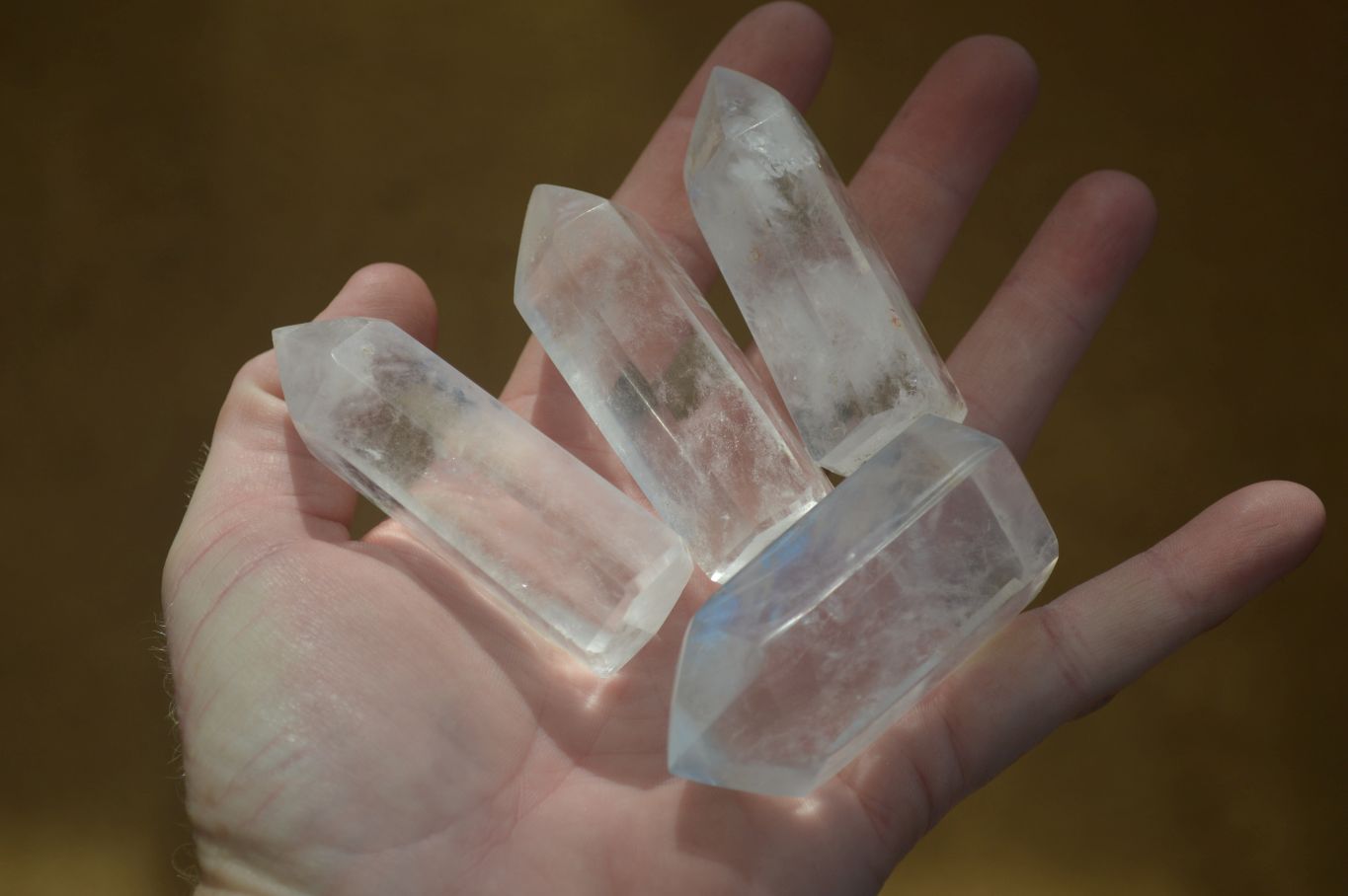 Polished Clear Quartz Crystal Points x 24 From Madagascar - Toprock Gemstones and Minerals 