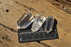 Polished Semi Optic Quartz Points  x 12 From Madagascar - TopRock