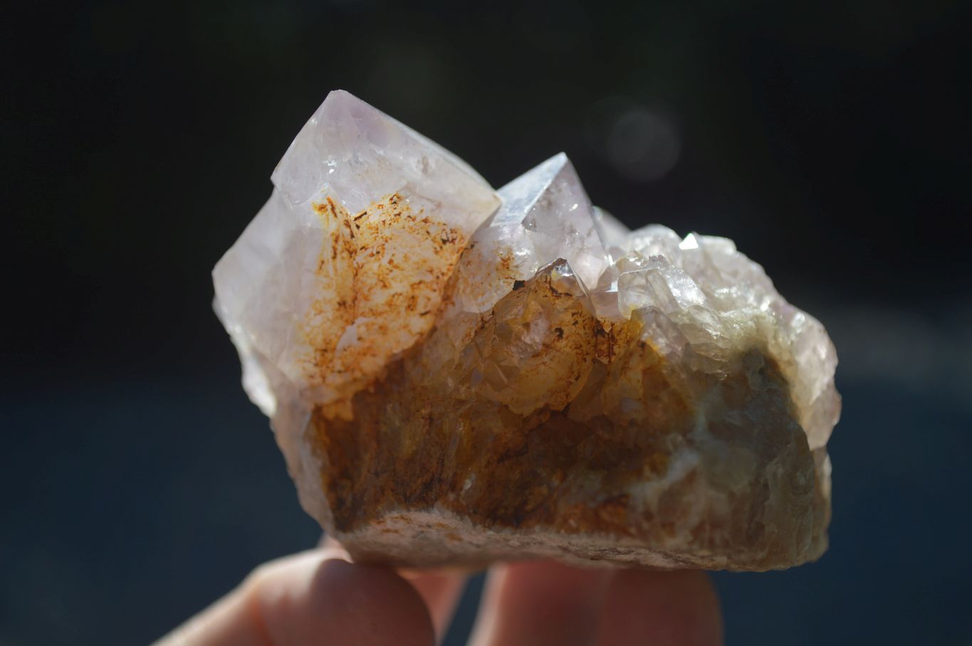 Natural Mixed Spirit Amethyst Quartz Clusters  x 12 From Boekenhouthoek, South Africa - Toprock Gemstones and Minerals 