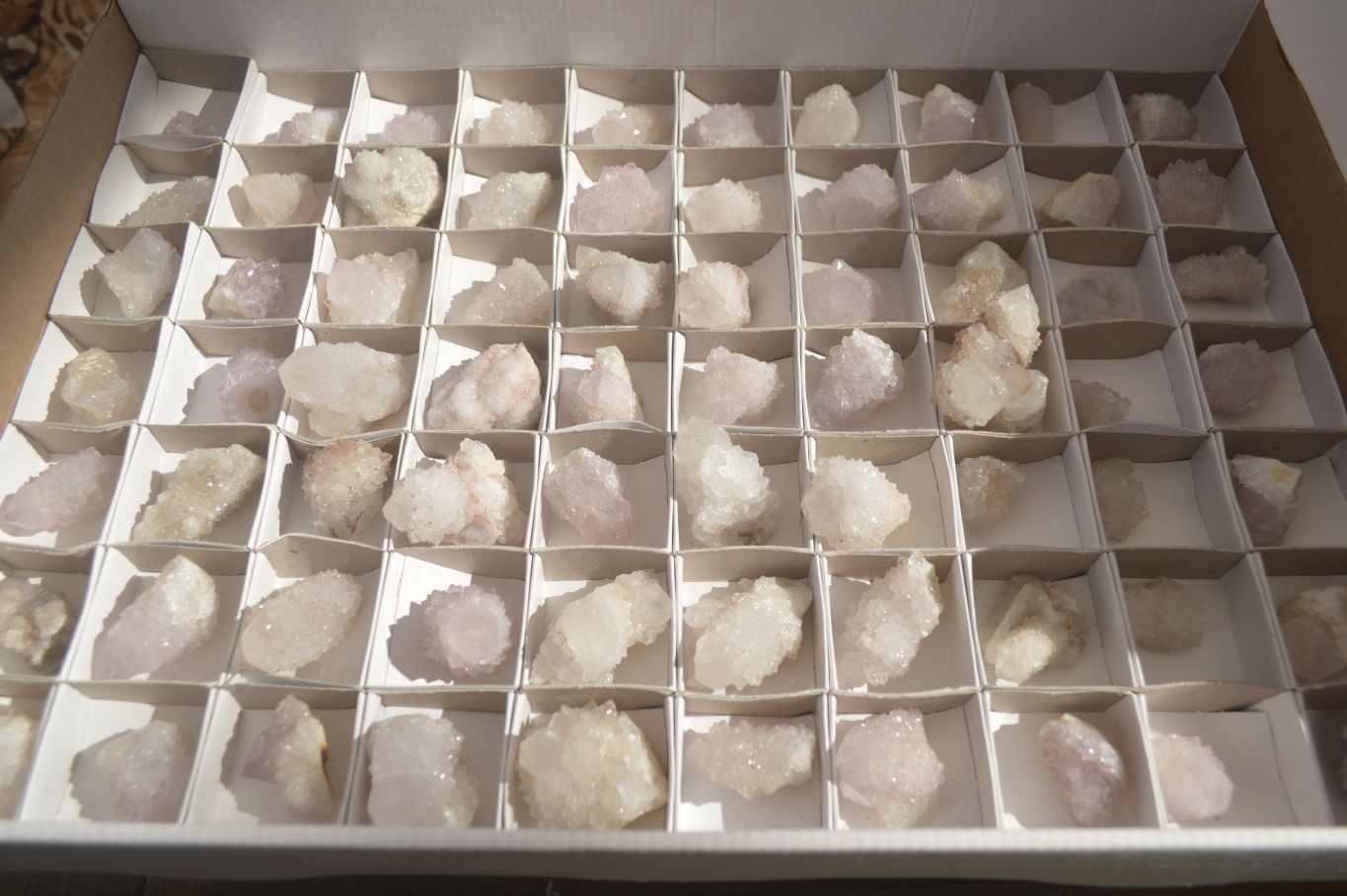 Natural Small White Spirit Quartz Crystals x 70 From Boekenhouthoek, South Africa - Toprock Gemstones and Minerals 