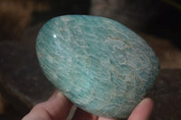 Polished Blue Amazonite Standing Free Forms  x 3 From Madagascar - Toprock Gemstones and Minerals 