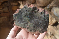 Natural Rare Libethenite Crystals With Drusy Dolomite On Banded Ironstone Matrix x 2 From Congo - Toprock Gemstones and Minerals 