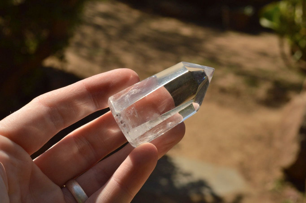 Polished Semi Optic Quartz Points  x 12 From Madagascar - TopRock