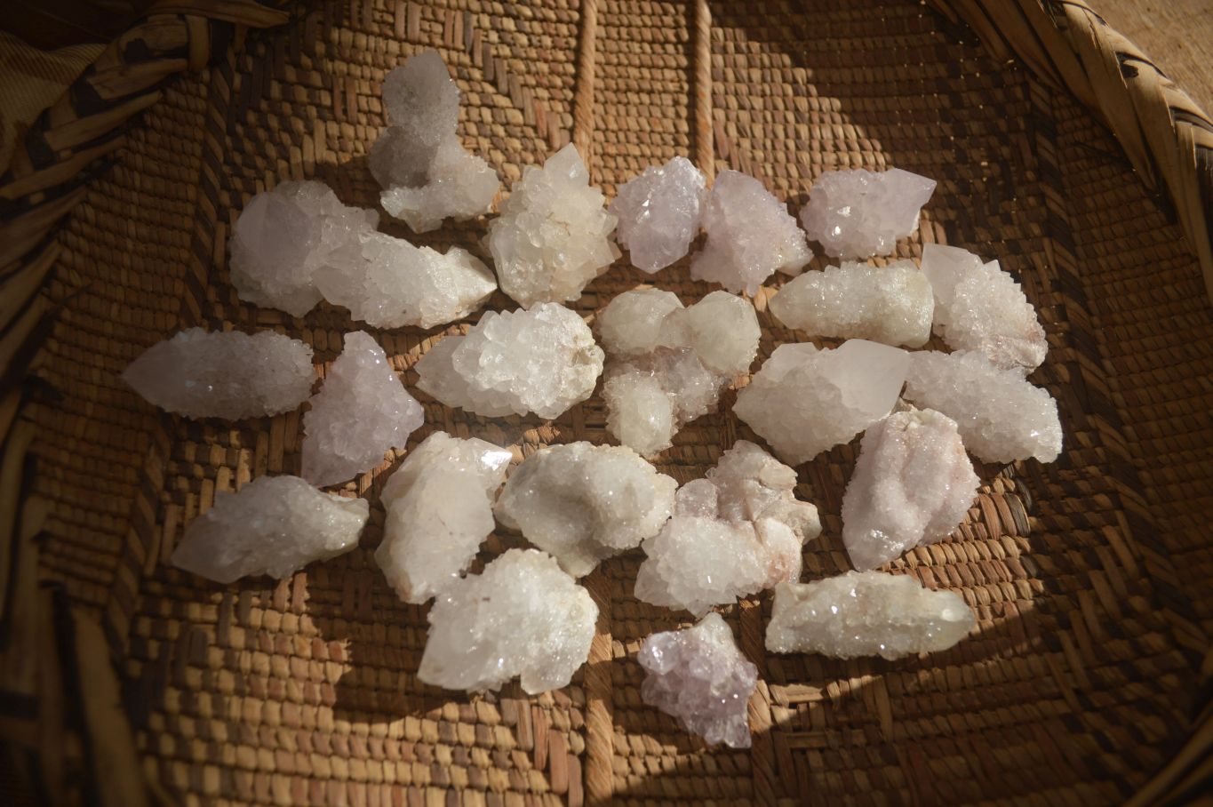 Natural Small White Spirit Quartz Crystals x 70 From Boekenhouthoek, South Africa - Toprock Gemstones and Minerals 