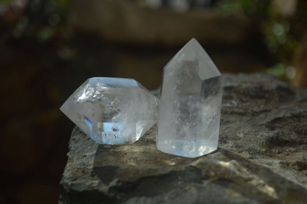 Polished Clear Quartz Crystal Points x 24 From Madagascar - Toprock Gemstones and Minerals 