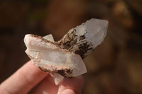 Natural Pink Hematoid Candle Quartz Crystals  x 35 From Madagascar - Toprock Gemstones and Minerals 
