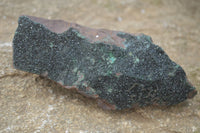 Natural Rare Copper Phosphate Libethenite Crystals On Dolomite Matrix Specimens x 2 From Congo - Toprock Gemstones and Minerals 