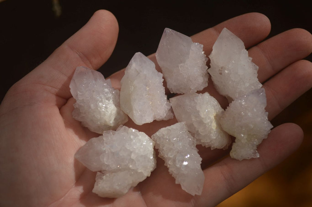 Natural Small White Spirit Quartz Crystals x 70 From Boekenhouthoek, South Africa - Toprock Gemstones and Minerals 