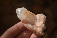 Natural Pink Hematoid Candle Quartz Crystals  x 35 From Madagascar - Toprock Gemstones and Minerals 