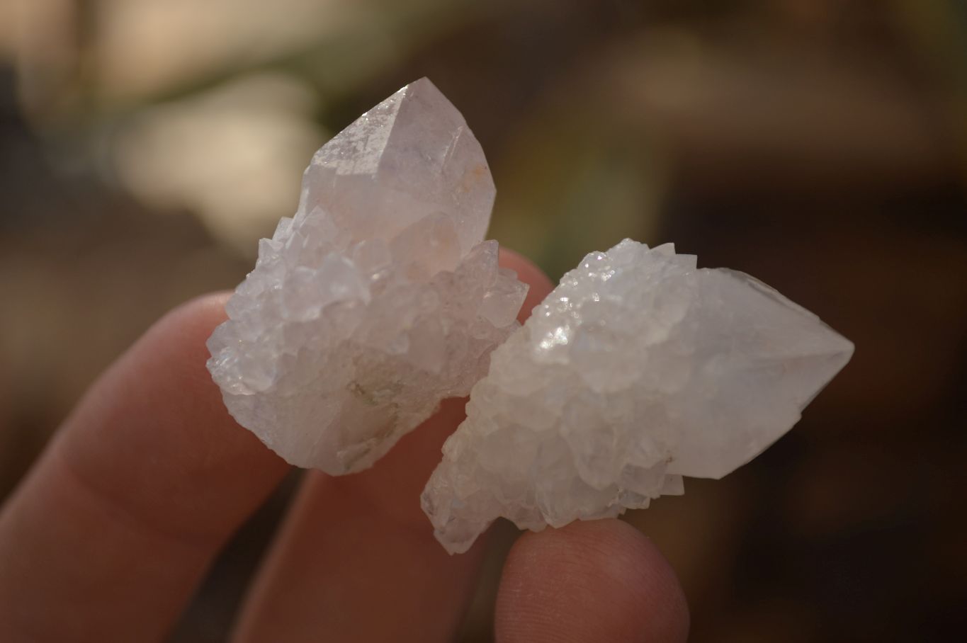 Natural Small White Spirit Quartz Crystals x 70 From Boekenhouthoek, South Africa - Toprock Gemstones and Minerals 
