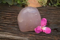 Polished Gemmy Pink Rose Quartz Standing Free Form x 1 From Ambatondrazaka, Madagascar - TopRock