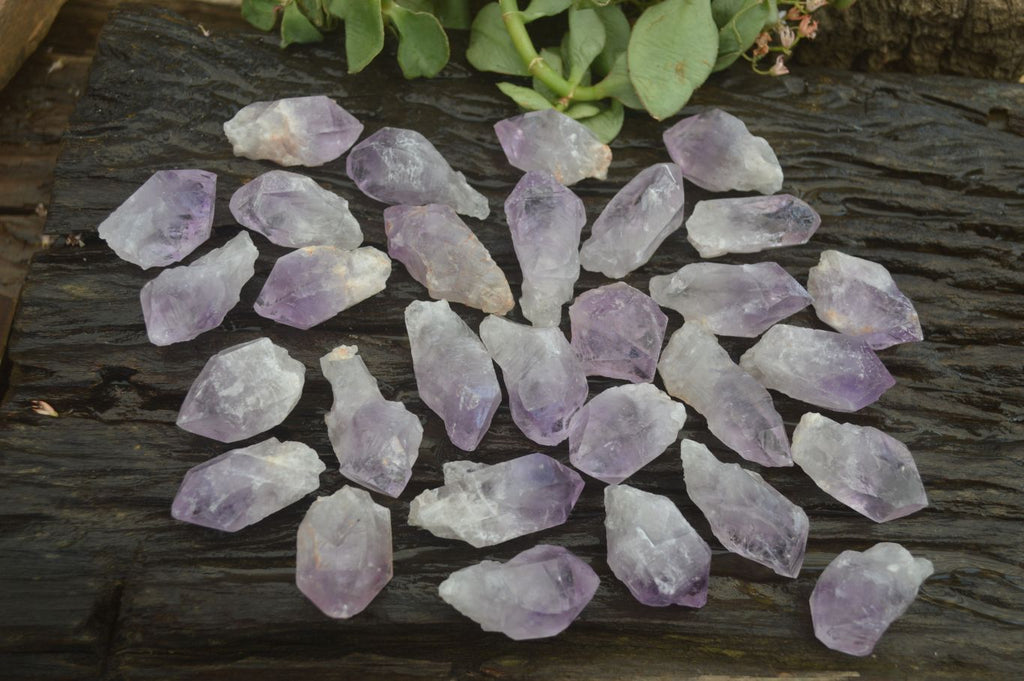Natural Jacaranda Amethyst Crystals x 70 From Zambia - Toprock Gemstones and Minerals 