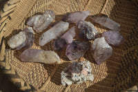 Natural Window Amethyst Crystal Specimens  x 12 From Chiredzi, Zimbabwe - Toprock Gemstones and Minerals 