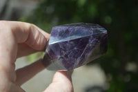 Polished Dark Purple Amethyst Crystals  x 6 From Zambia - Toprock Gemstones and Minerals 