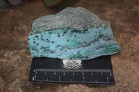 Natural Drusy Coated Chrysocolla Dolomite Specimens x 6 From Likasi, Congo - Toprock Gemstones and Minerals 